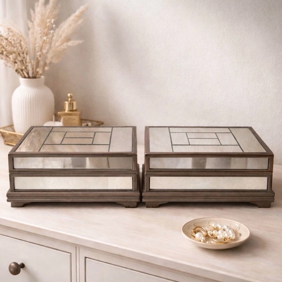 Uttermost Other - Uttermost Jewelry box mirrored Decorative Panel
